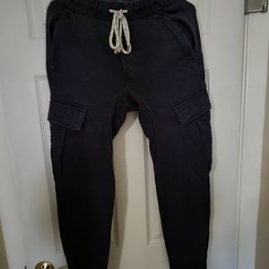 Men's American Eagle Cargo Sweatpants, XS, Navy